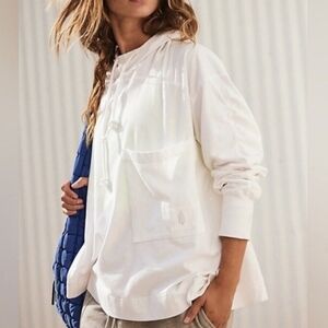 NWOT FP Movement Hot Shot Hooded Layer Top Size S